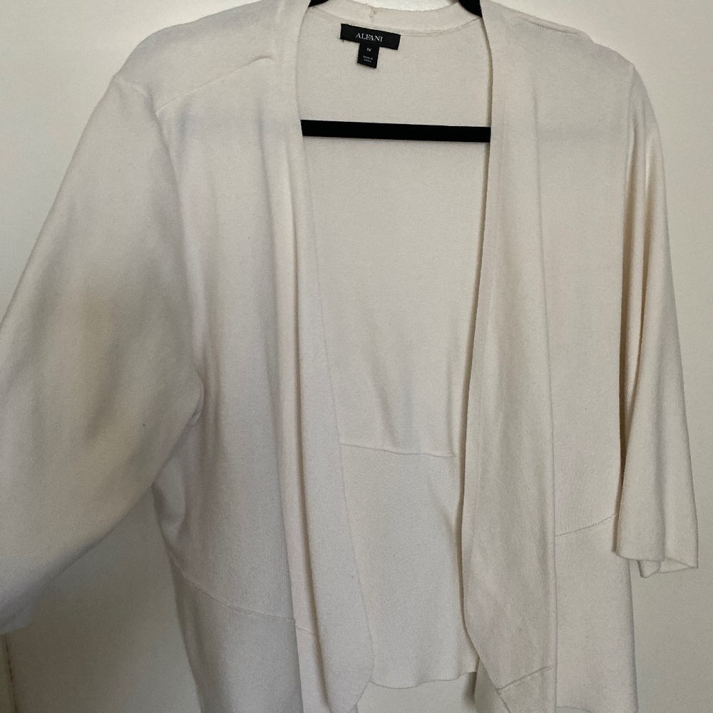 Cream color cardigan